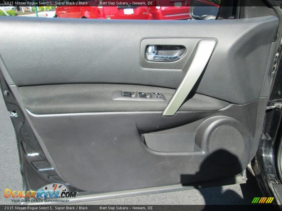 2015 Nissan Rogue Select S Super Black / Black Photo #13