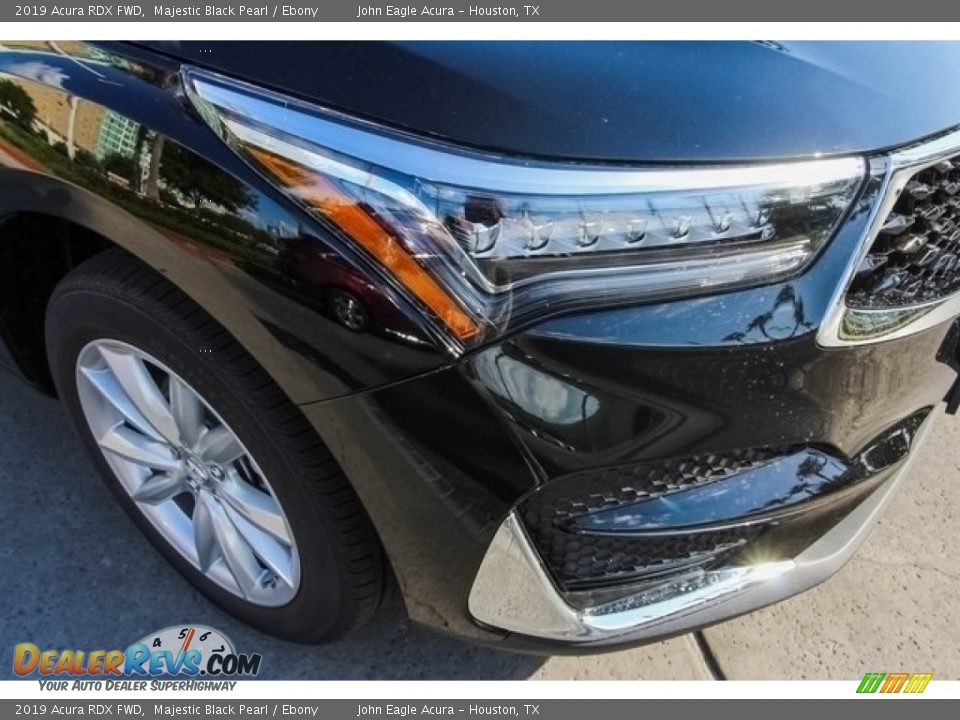 2019 Acura RDX FWD Majestic Black Pearl / Ebony Photo #10