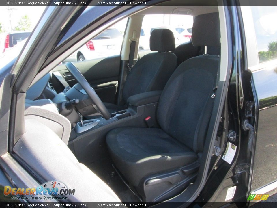 2015 Nissan Rogue Select S Super Black / Black Photo #15