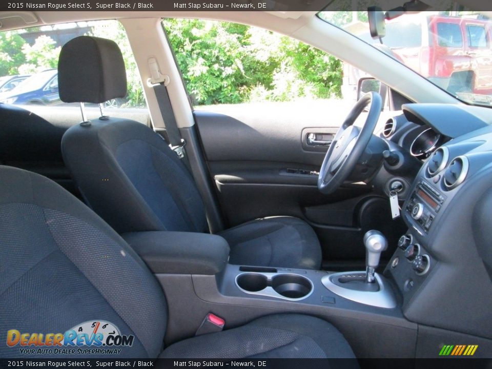 2015 Nissan Rogue Select S Super Black / Black Photo #16