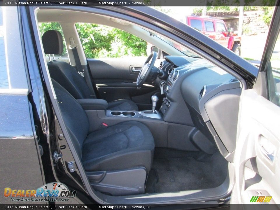 2015 Nissan Rogue Select S Super Black / Black Photo #17