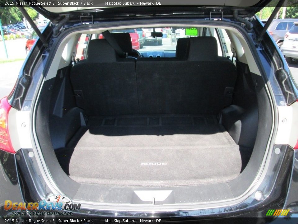 2015 Nissan Rogue Select S Super Black / Black Photo #19