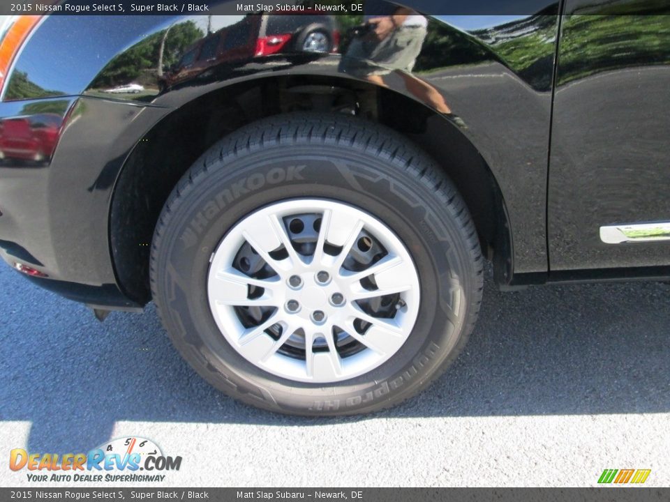 2015 Nissan Rogue Select S Super Black / Black Photo #21