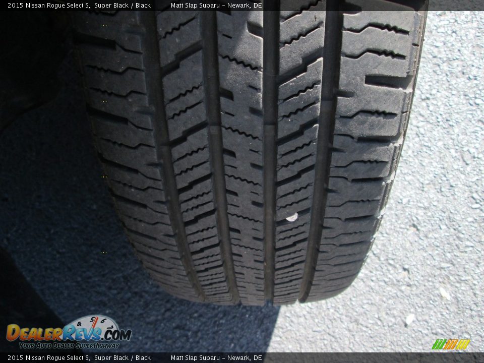 2015 Nissan Rogue Select S Super Black / Black Photo #22