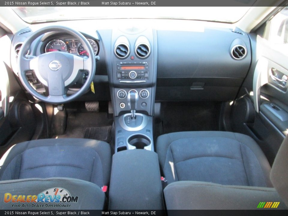 2015 Nissan Rogue Select S Super Black / Black Photo #23