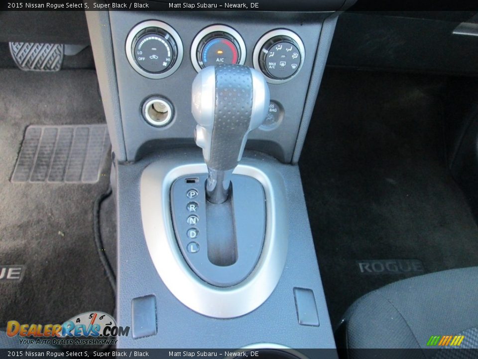 2015 Nissan Rogue Select S Super Black / Black Photo #25