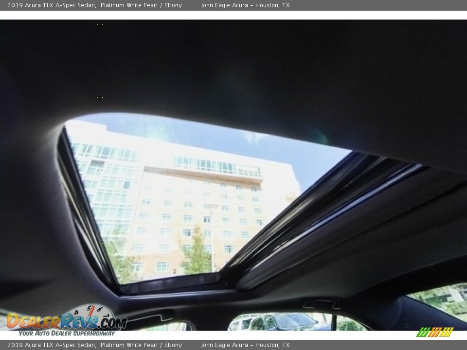 2019 Acura TLX A-Spec Sedan Platinum White Pearl / Ebony Photo #17