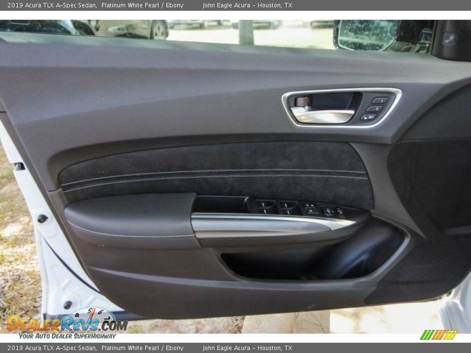 2019 Acura TLX A-Spec Sedan Platinum White Pearl / Ebony Photo #18