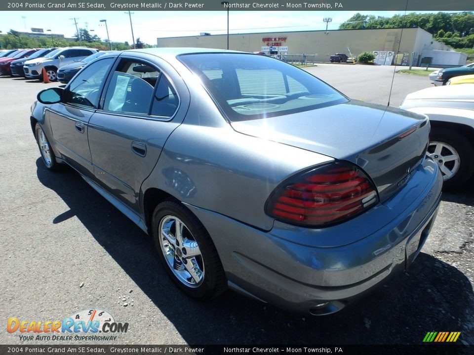 2004 Pontiac Grand Am SE Sedan Greystone Metallic / Dark Pewter Photo #2
