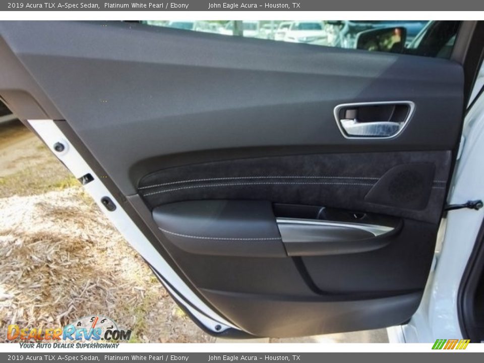 2019 Acura TLX A-Spec Sedan Platinum White Pearl / Ebony Photo #20
