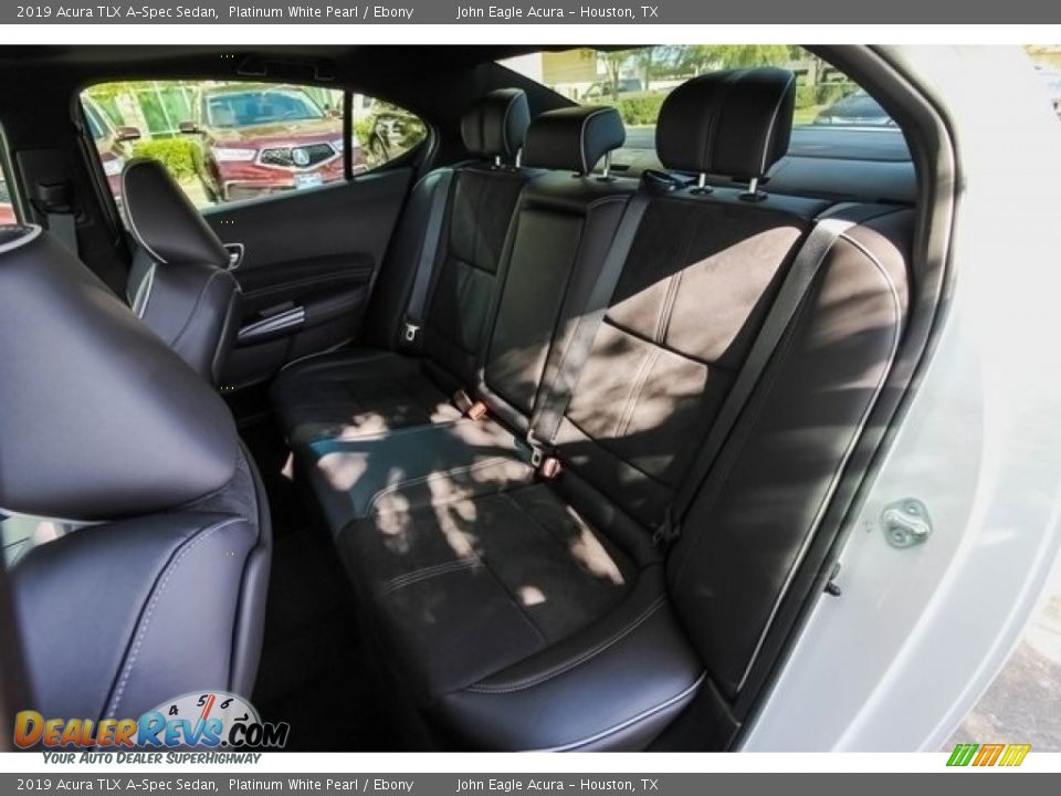 2019 Acura TLX A-Spec Sedan Platinum White Pearl / Ebony Photo #21