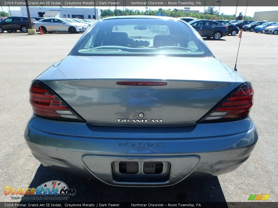 2004 Pontiac Grand Am SE Sedan Greystone Metallic / Dark Pewter Photo #3