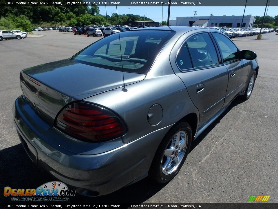 2004 Pontiac Grand Am SE Sedan Greystone Metallic / Dark Pewter Photo #4