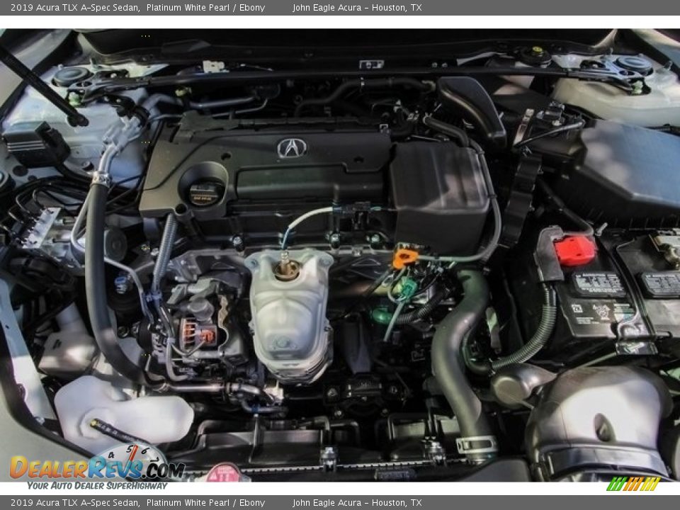 2019 Acura TLX A-Spec Sedan Platinum White Pearl / Ebony Photo #27
