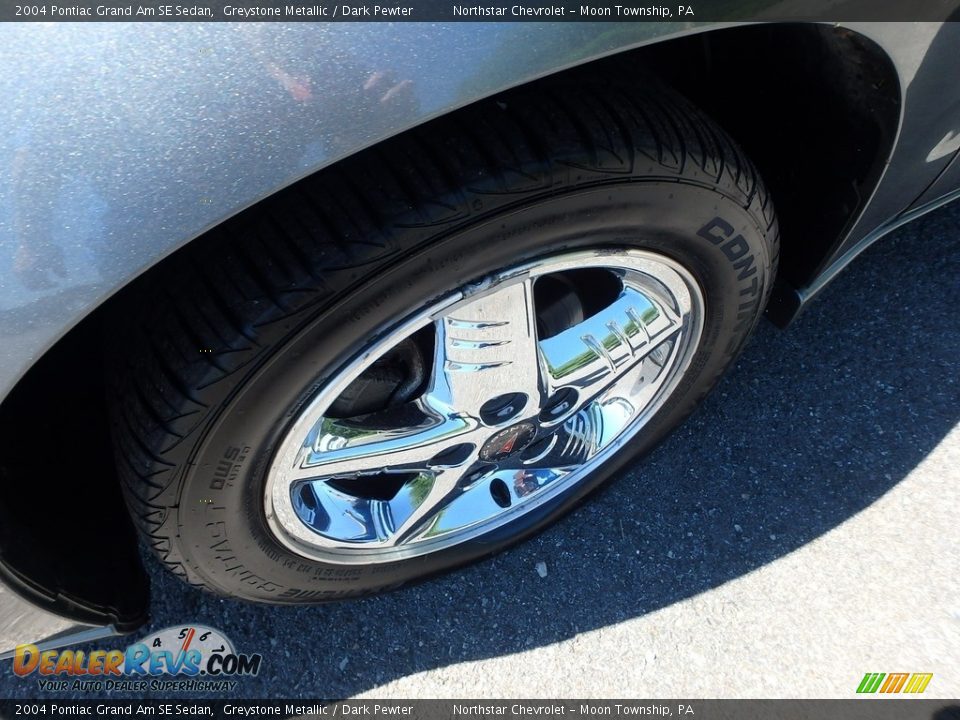 2004 Pontiac Grand Am SE Sedan Greystone Metallic / Dark Pewter Photo #7