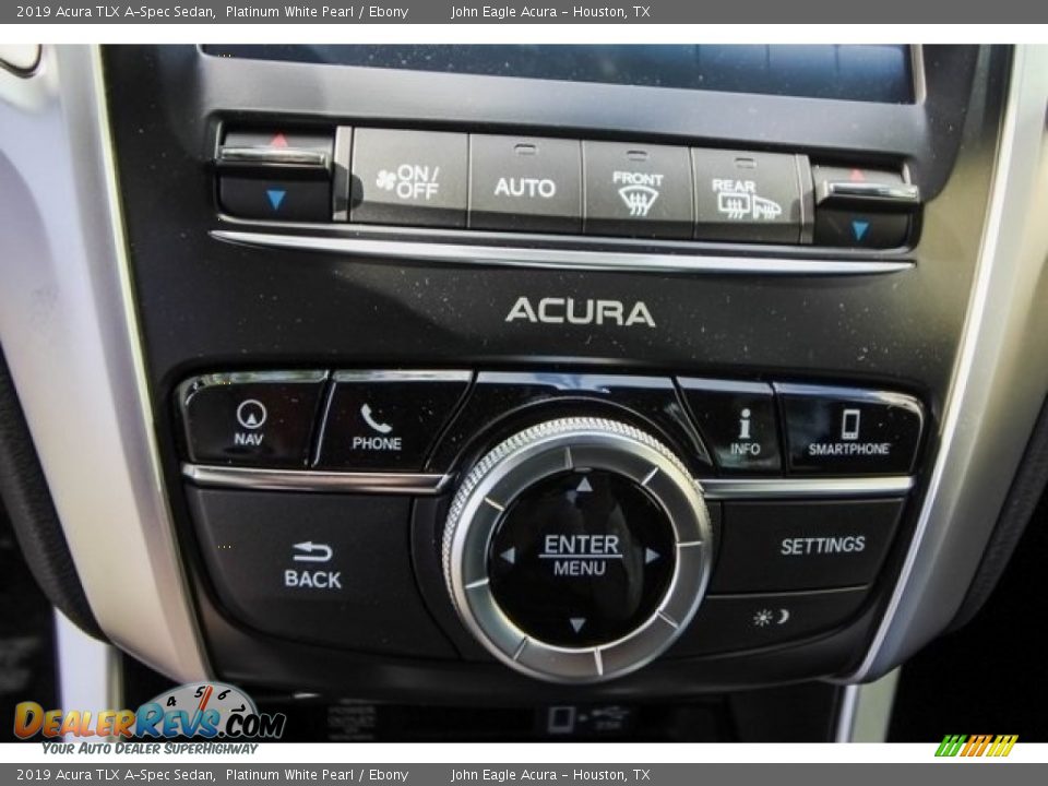 2019 Acura TLX A-Spec Sedan Platinum White Pearl / Ebony Photo #32