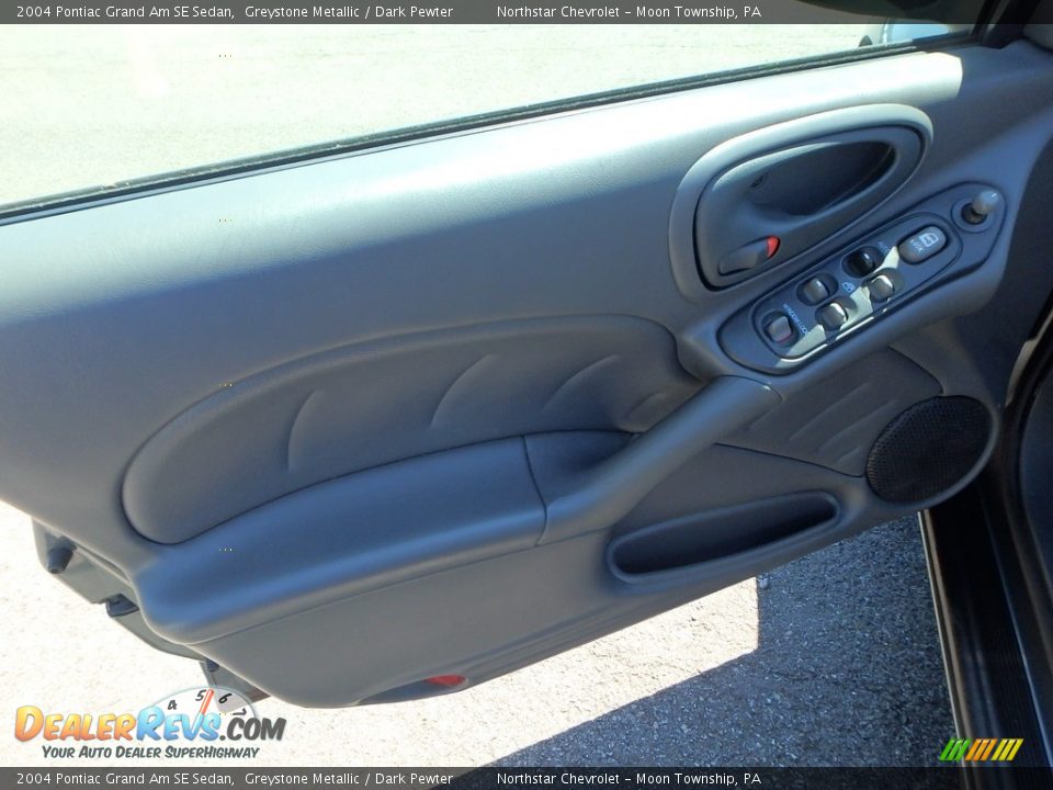 2004 Pontiac Grand Am SE Sedan Greystone Metallic / Dark Pewter Photo #11