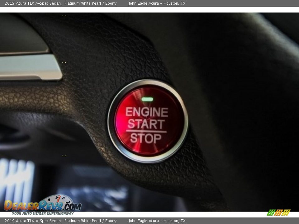 2019 Acura TLX A-Spec Sedan Platinum White Pearl / Ebony Photo #36