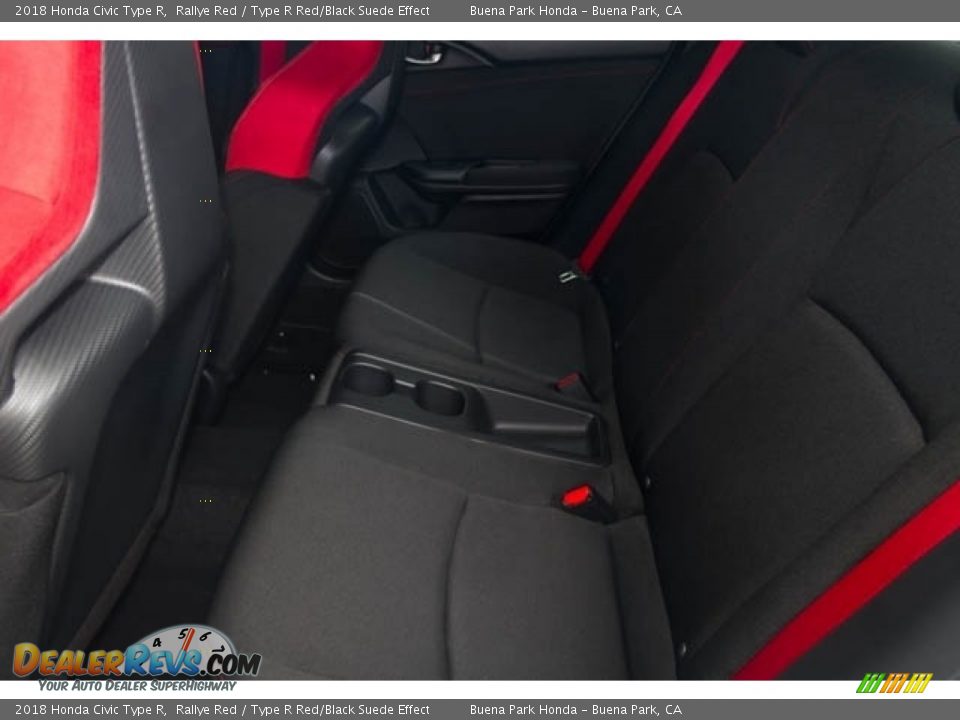 2018 Honda Civic Type R Rallye Red / Type R Red/Black Suede Effect Photo #8