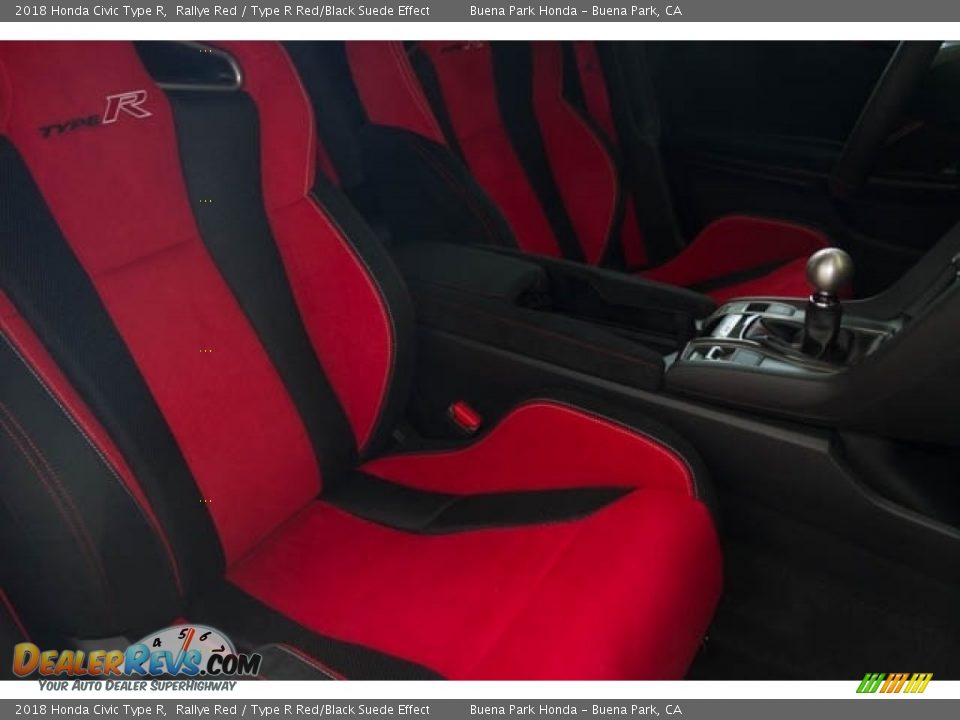 2018 Honda Civic Type R Rallye Red / Type R Red/Black Suede Effect Photo #20