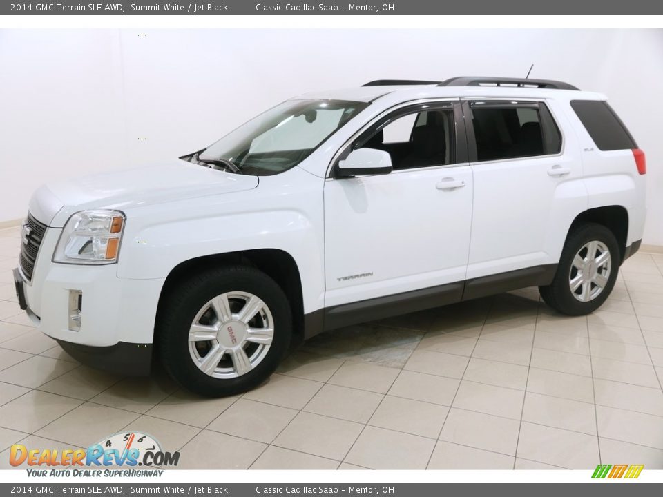 2014 GMC Terrain SLE AWD Summit White / Jet Black Photo #3