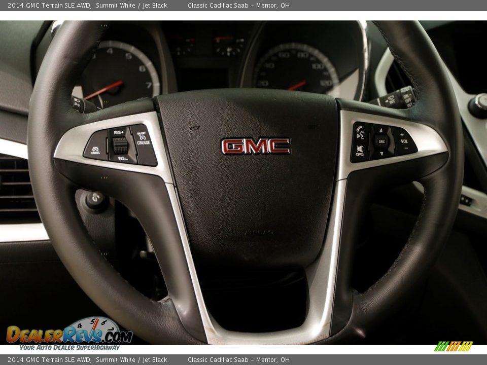 2014 GMC Terrain SLE AWD Summit White / Jet Black Photo #7