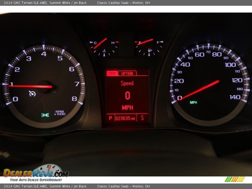 2014 GMC Terrain SLE AWD Summit White / Jet Black Photo #8