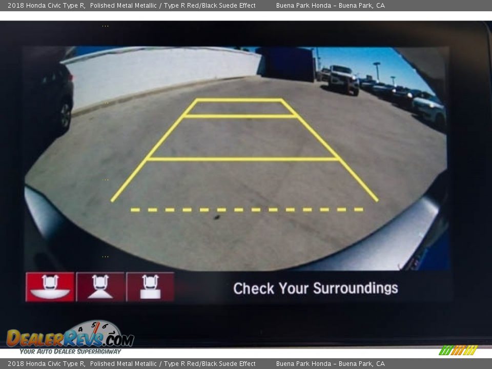 2018 Honda Civic Type R Polished Metal Metallic / Type R Red/Black Suede Effect Photo #5