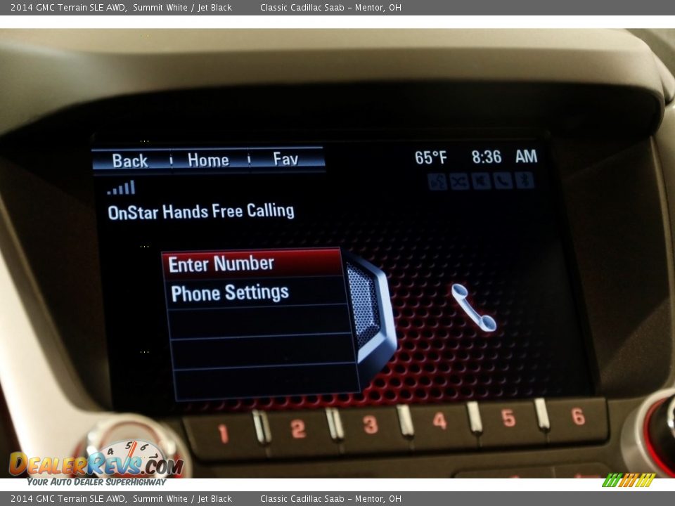 2014 GMC Terrain SLE AWD Summit White / Jet Black Photo #12