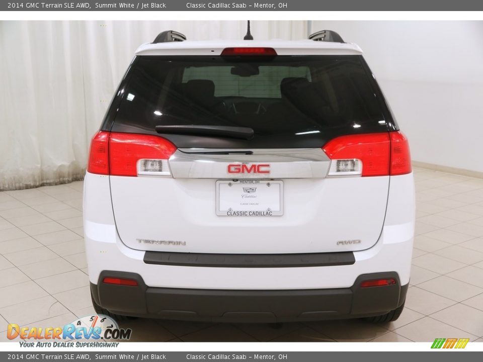 2014 GMC Terrain SLE AWD Summit White / Jet Black Photo #17