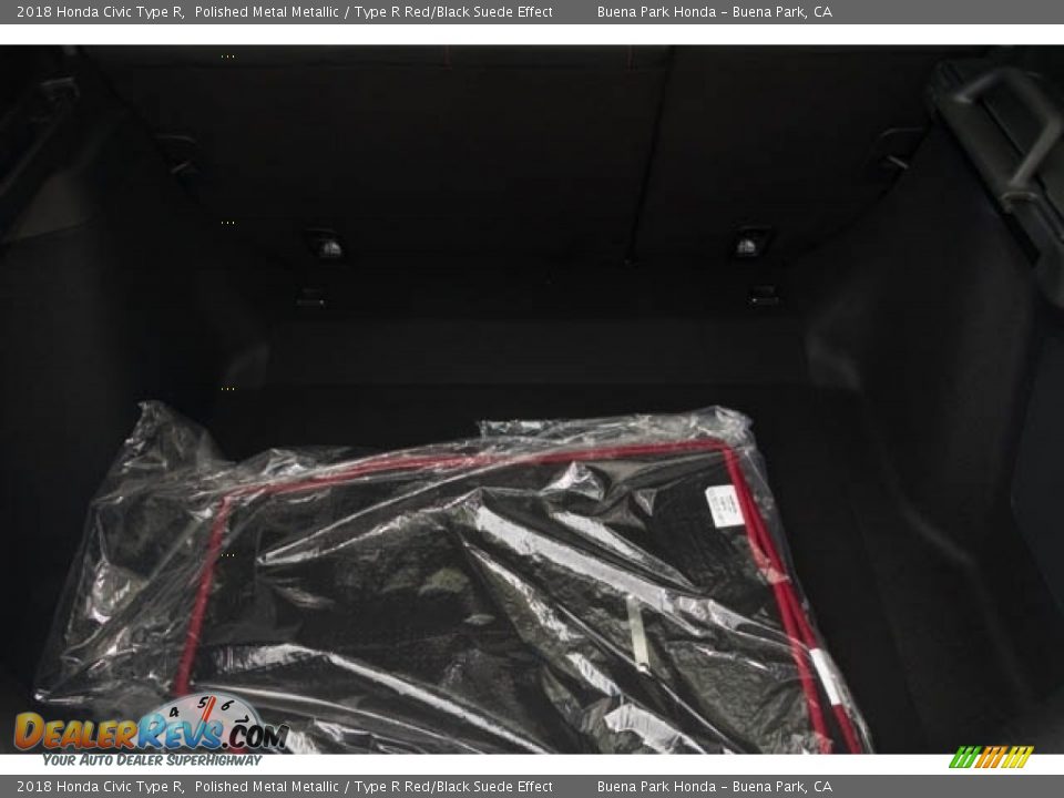 2018 Honda Civic Type R Polished Metal Metallic / Type R Red/Black Suede Effect Photo #22