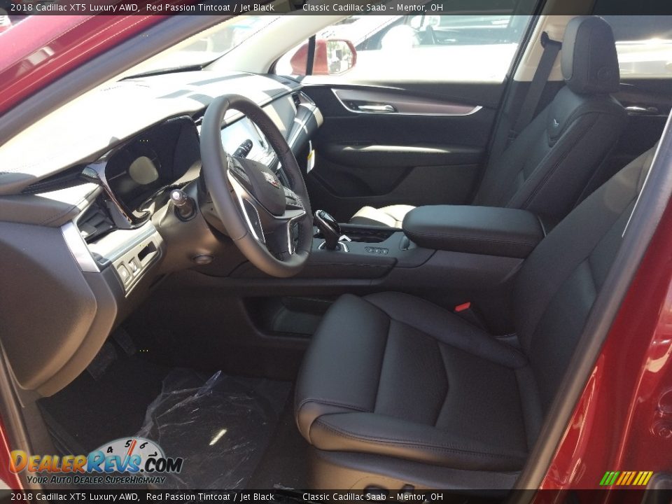 2018 Cadillac XT5 Luxury AWD Red Passion Tintcoat / Jet Black Photo #3