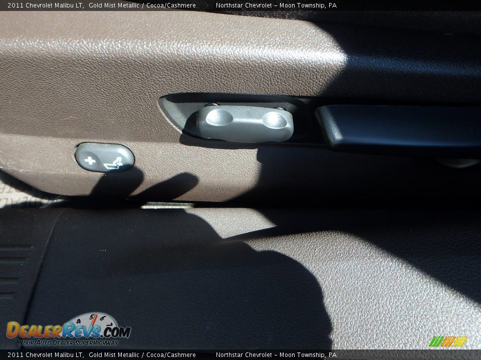 2011 Chevrolet Malibu LT Gold Mist Metallic / Cocoa/Cashmere Photo #25
