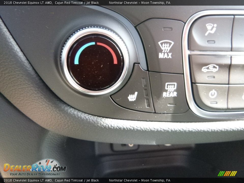 2018 Chevrolet Equinox LT AWD Cajun Red Tintcoat / Jet Black Photo #21