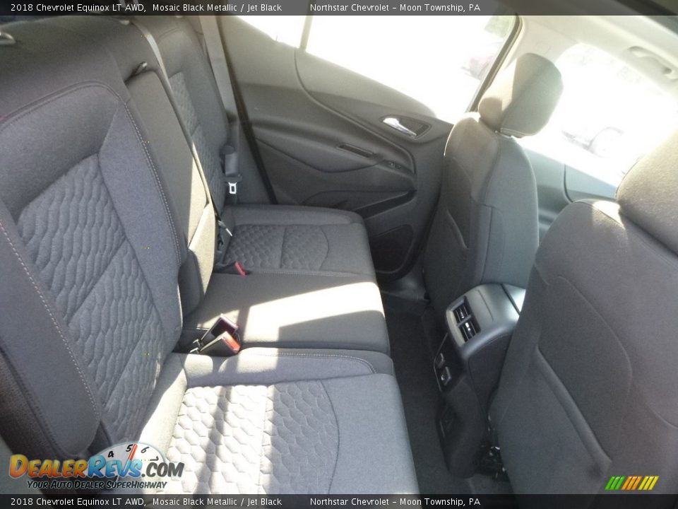 2018 Chevrolet Equinox LT AWD Mosaic Black Metallic / Jet Black Photo #13
