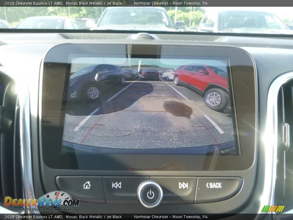 2018 Chevrolet Equinox LT AWD Mosaic Black Metallic / Jet Black Photo #18