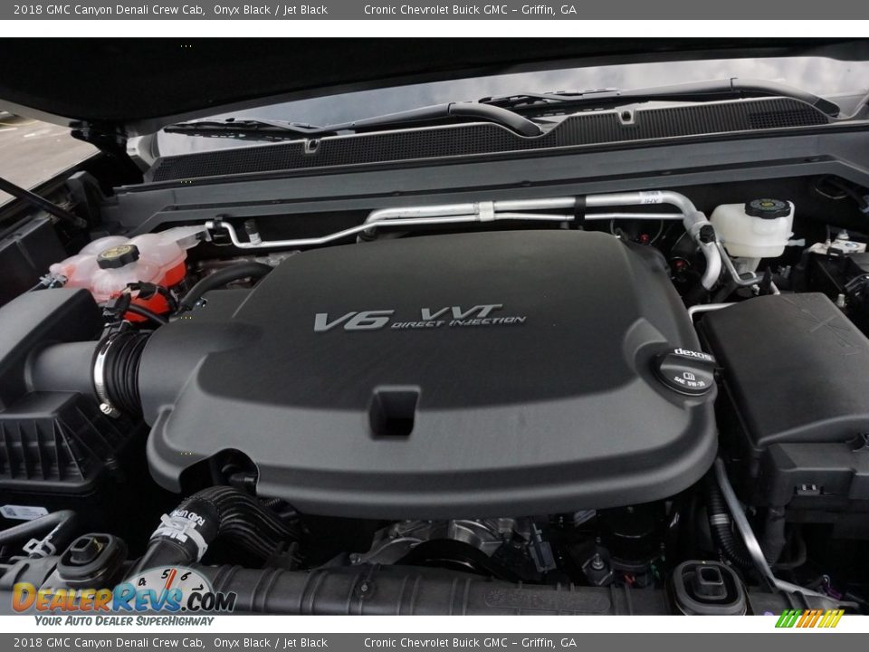 2018 GMC Canyon Denali Crew Cab 3.6 Liter SIDI DOHC 24-Valve VVT V6 Engine Photo #9