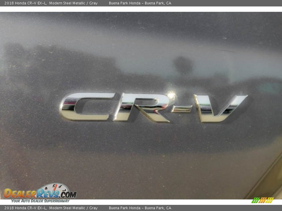 2018 Honda CR-V EX-L Modern Steel Metallic / Gray Photo #3