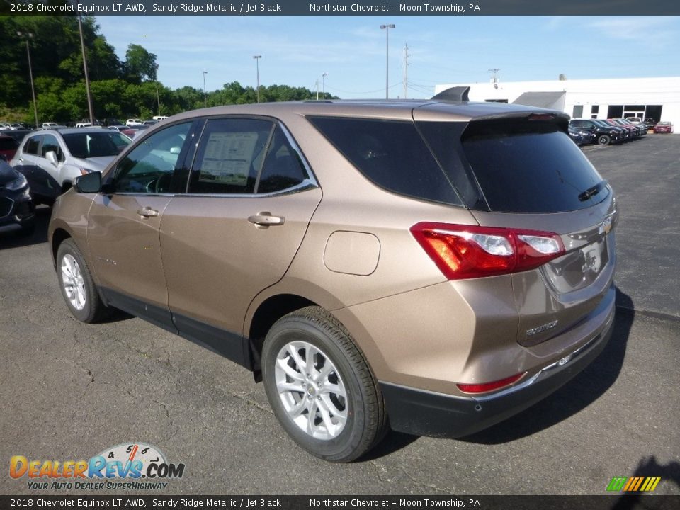 2018 Chevrolet Equinox LT AWD Sandy Ridge Metallic / Jet Black Photo #3