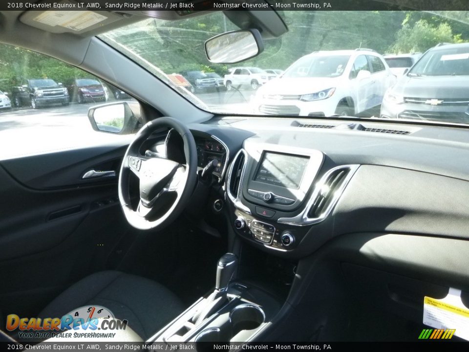2018 Chevrolet Equinox LT AWD Sandy Ridge Metallic / Jet Black Photo #11