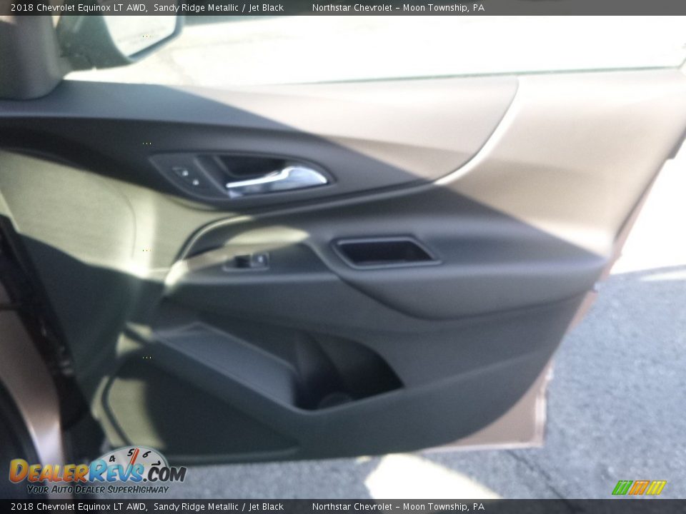 2018 Chevrolet Equinox LT AWD Sandy Ridge Metallic / Jet Black Photo #12
