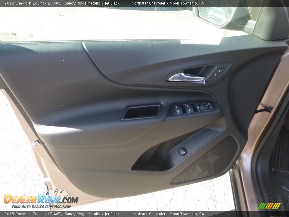 2018 Chevrolet Equinox LT AWD Sandy Ridge Metallic / Jet Black Photo #15