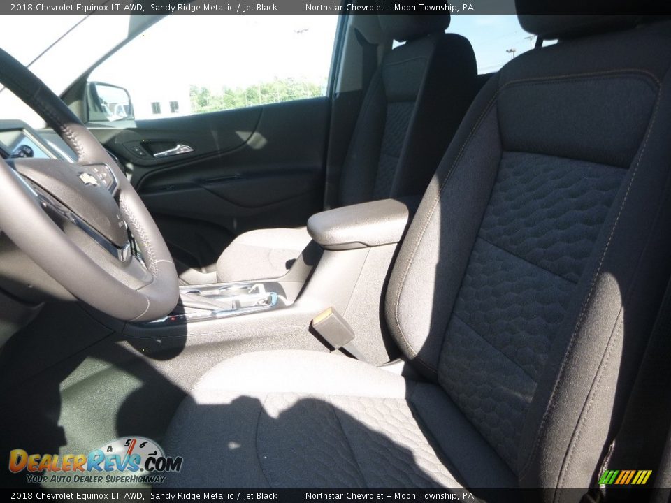 2018 Chevrolet Equinox LT AWD Sandy Ridge Metallic / Jet Black Photo #16