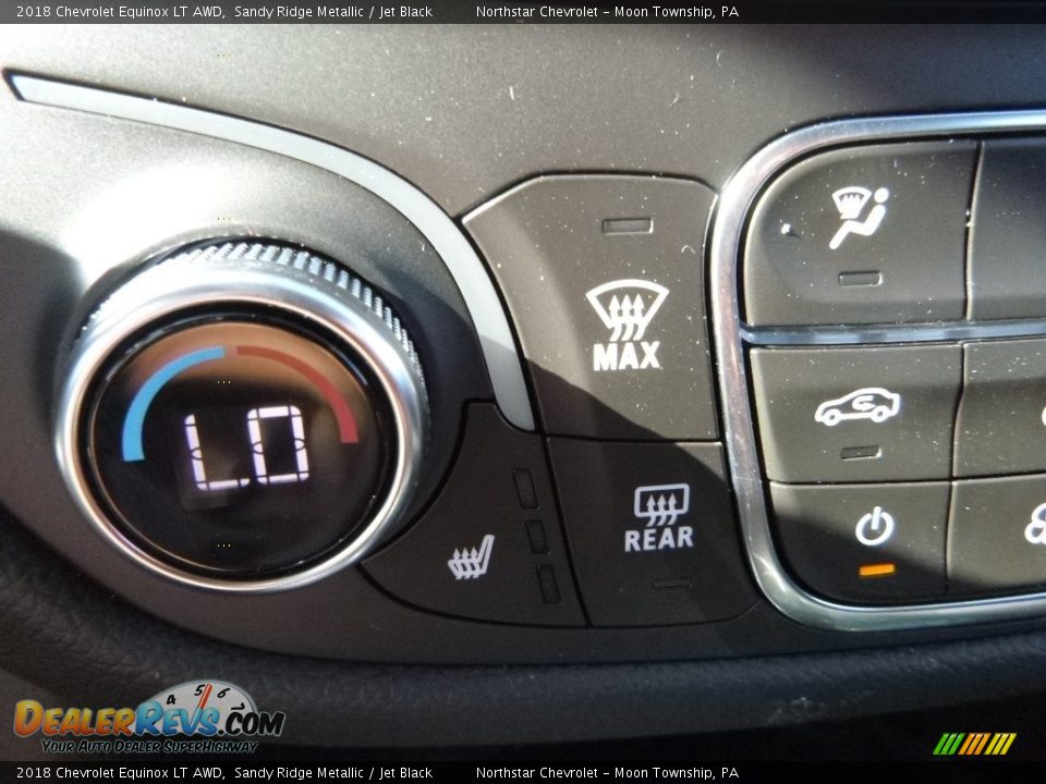 2018 Chevrolet Equinox LT AWD Sandy Ridge Metallic / Jet Black Photo #20