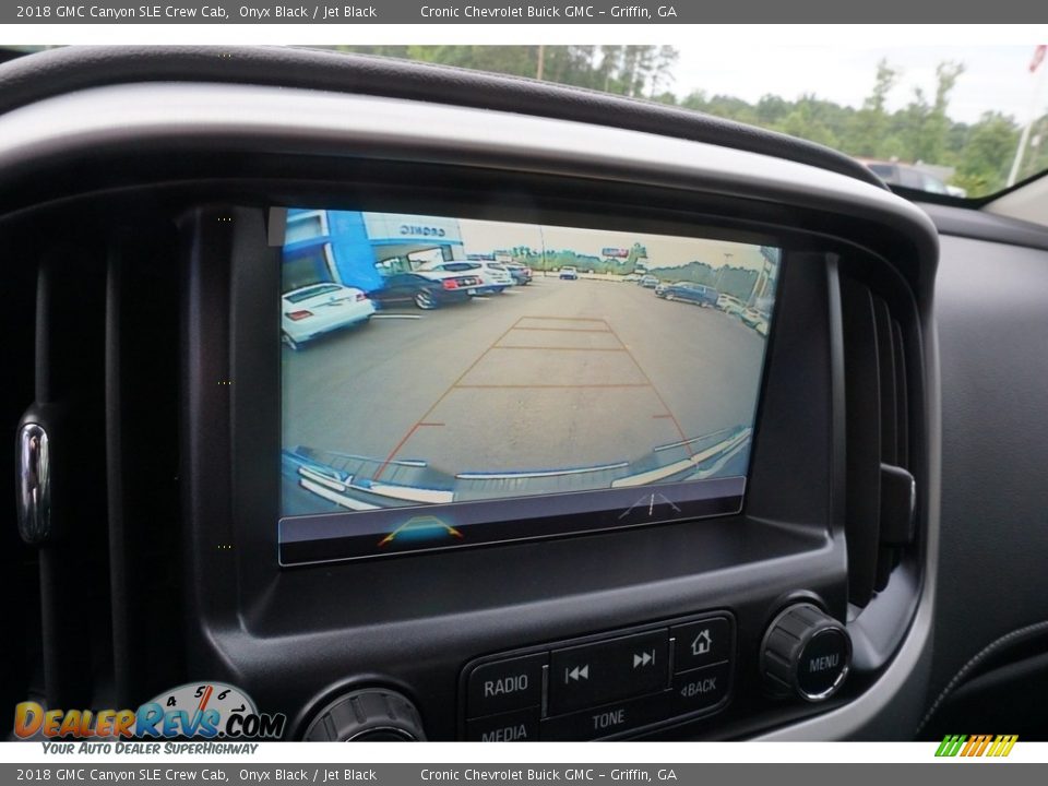 2018 GMC Canyon SLE Crew Cab Onyx Black / Jet Black Photo #6