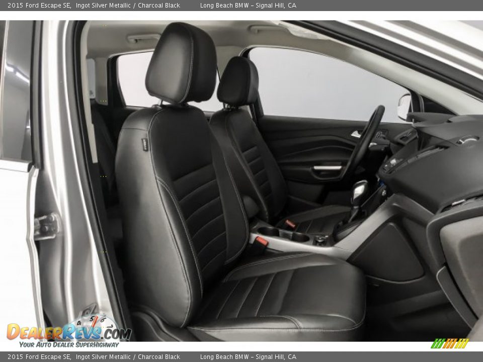 2015 Ford Escape SE Ingot Silver Metallic / Charcoal Black Photo #6
