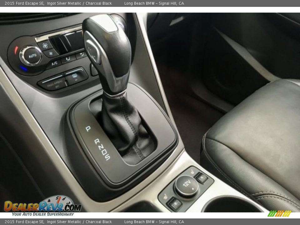 2015 Ford Escape SE Ingot Silver Metallic / Charcoal Black Photo #19