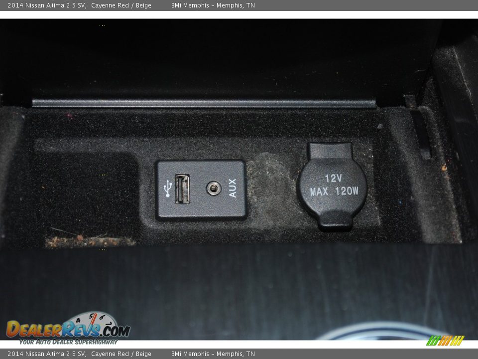 2014 Nissan Altima 2.5 SV Cayenne Red / Beige Photo #19