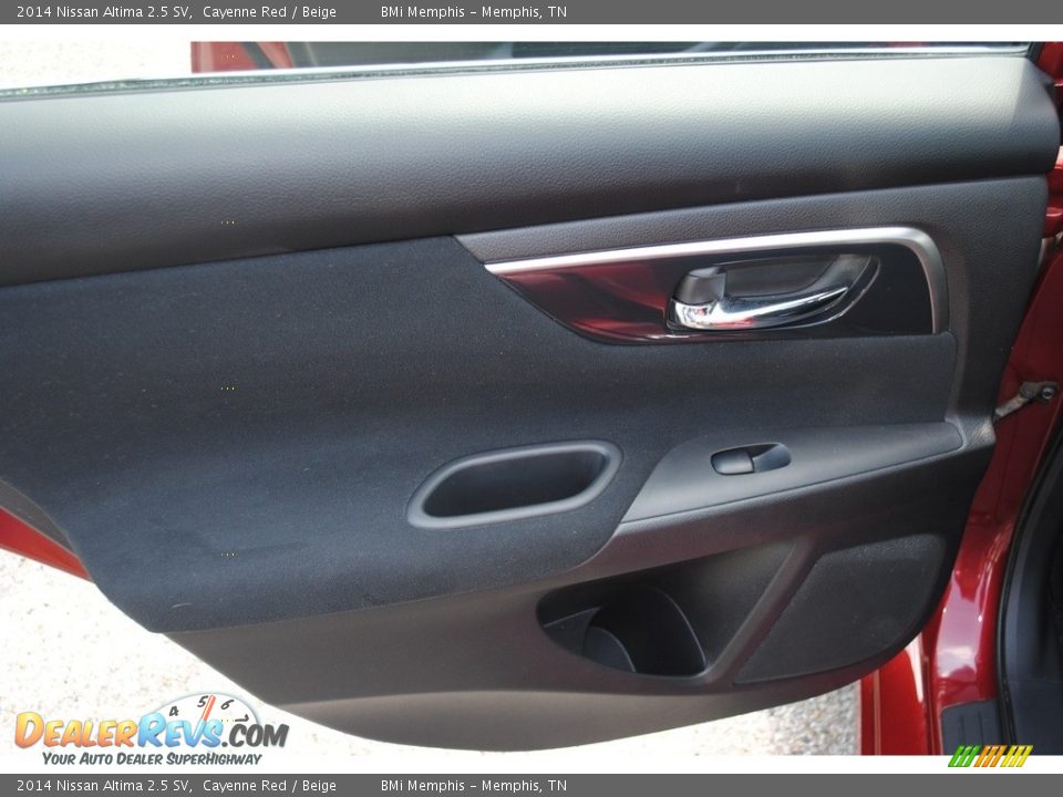 2014 Nissan Altima 2.5 SV Cayenne Red / Beige Photo #20