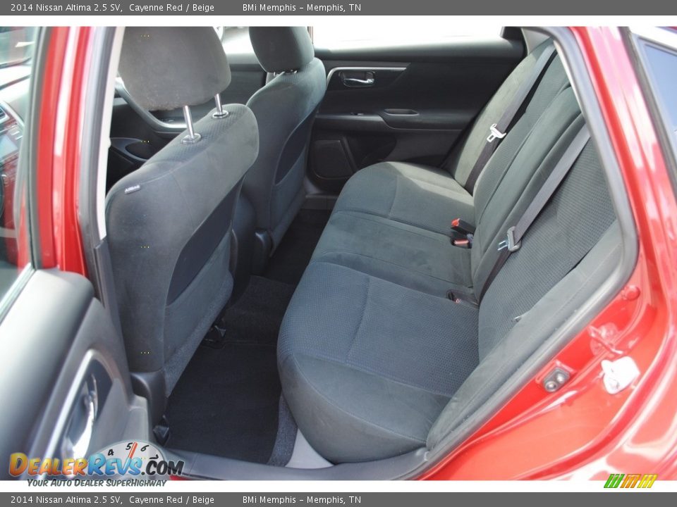 2014 Nissan Altima 2.5 SV Cayenne Red / Beige Photo #21